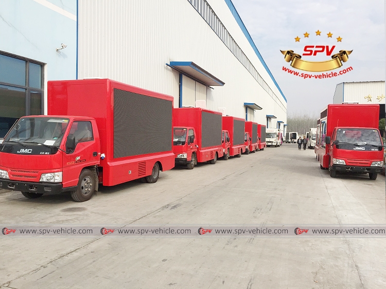 LED Advertising Truck JMC - LF LED Advertising Truck JMC - LF